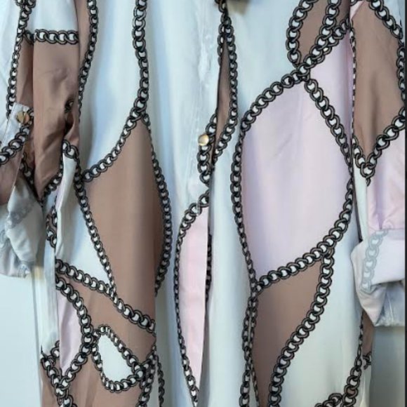 Geometrical design printed shirt/top - Picture 2 of 4